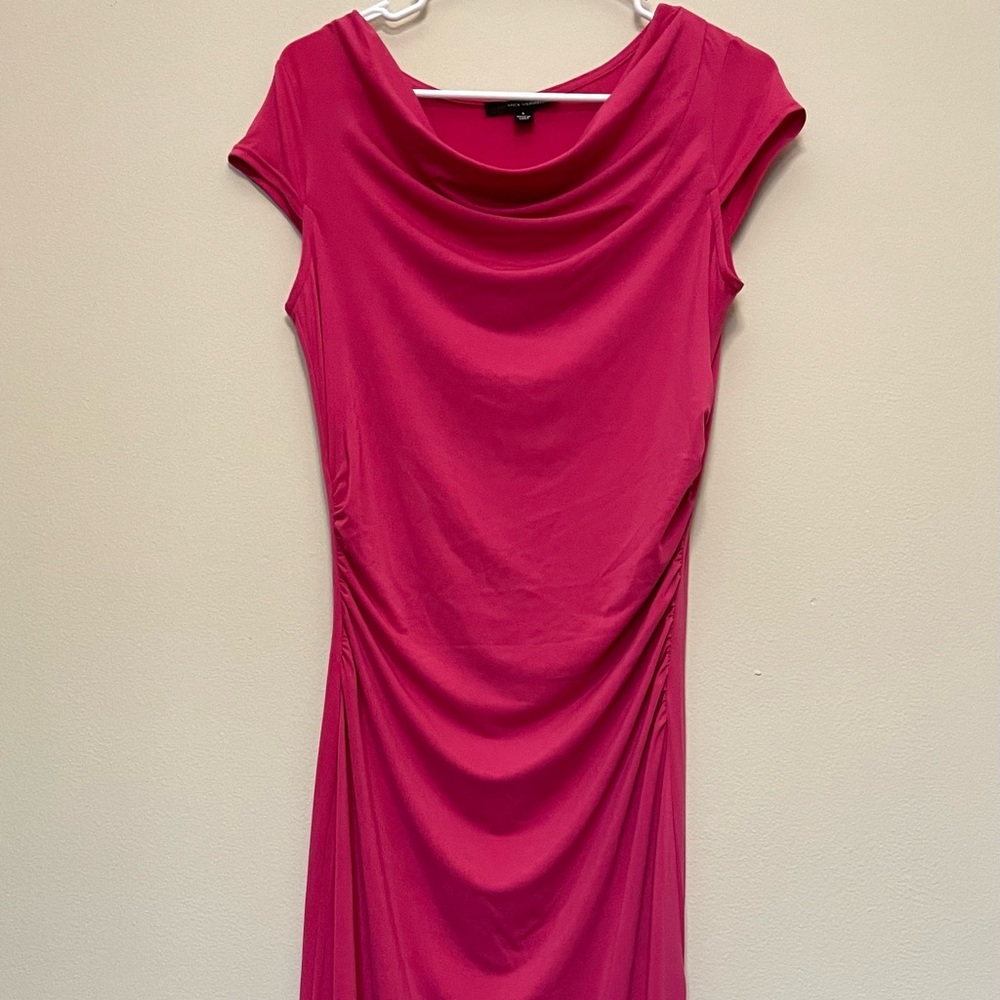 Nick Verreos Small Pink Maxi Dress